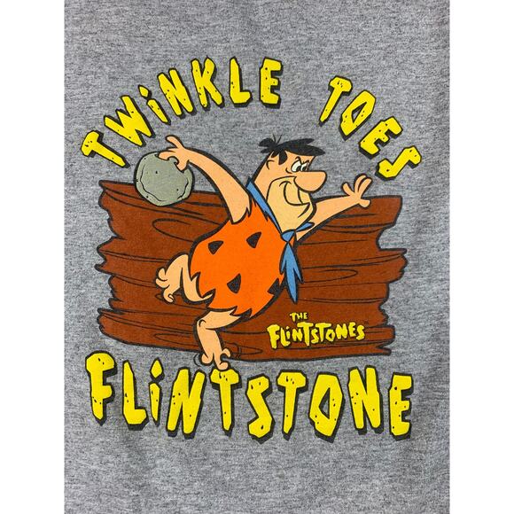 Vintage 2003 The Flintstones Men's Fred Flintstone Bowling Shirt Sz L/XL - Picture 9 of 9
